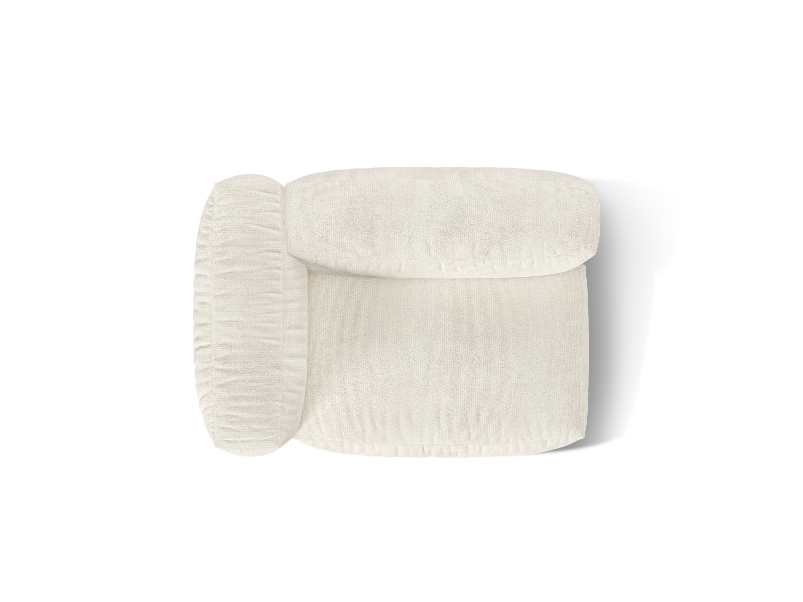Left Wide Single Seat, "Martina", 1 Seat, 120x106x75
