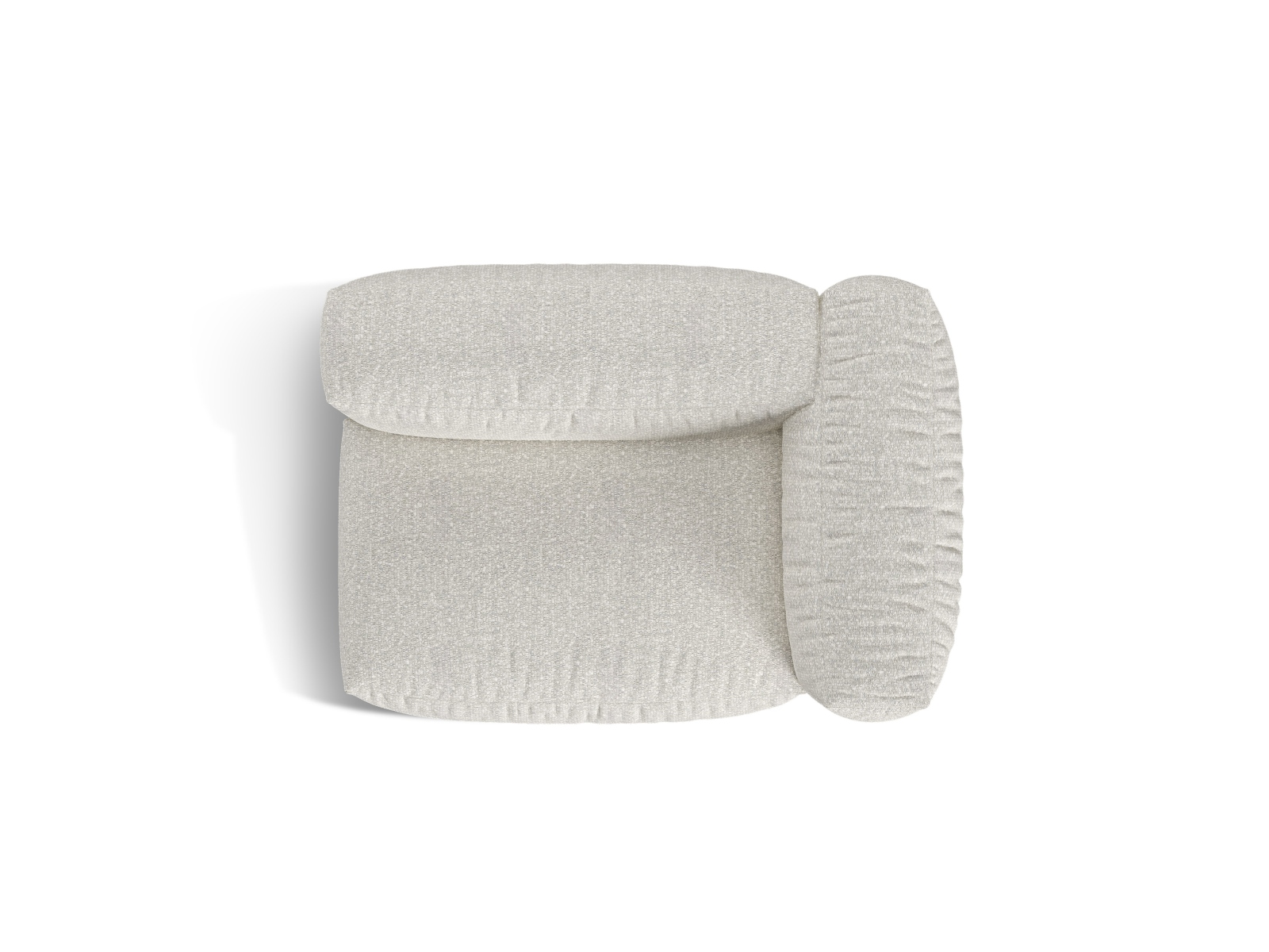 Right Wide Single Seat, "Martina", 1 Seat, 120x106x75