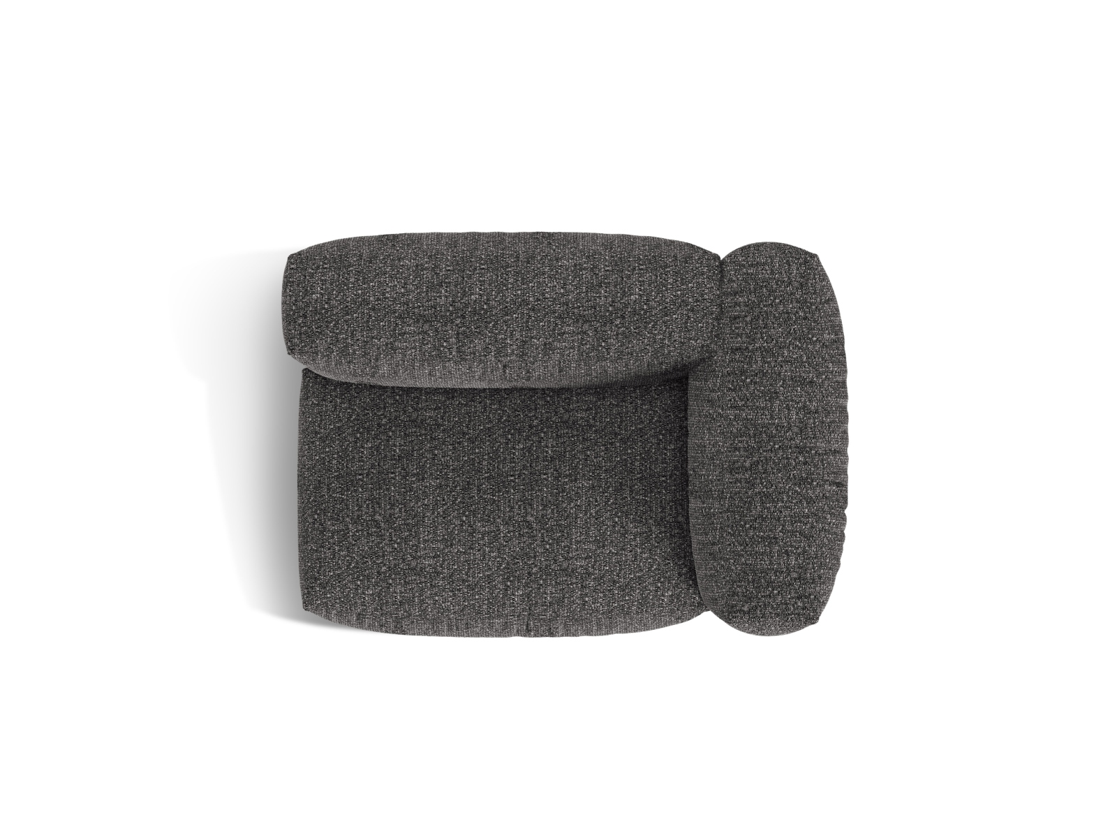 Right Wide Single Seat, "Martina", 1 Seat, 120x106x75