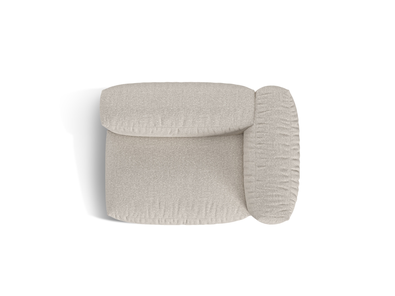 Right Wide Single Seat, "Martina", 1 Seat, 120x106x75