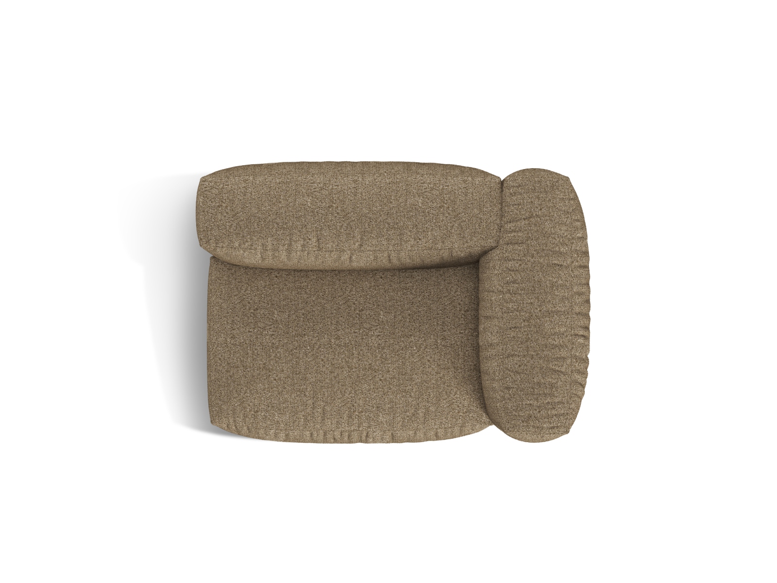 Right Wide Single Seat, "Martina", 1 Seat, 120x106x75