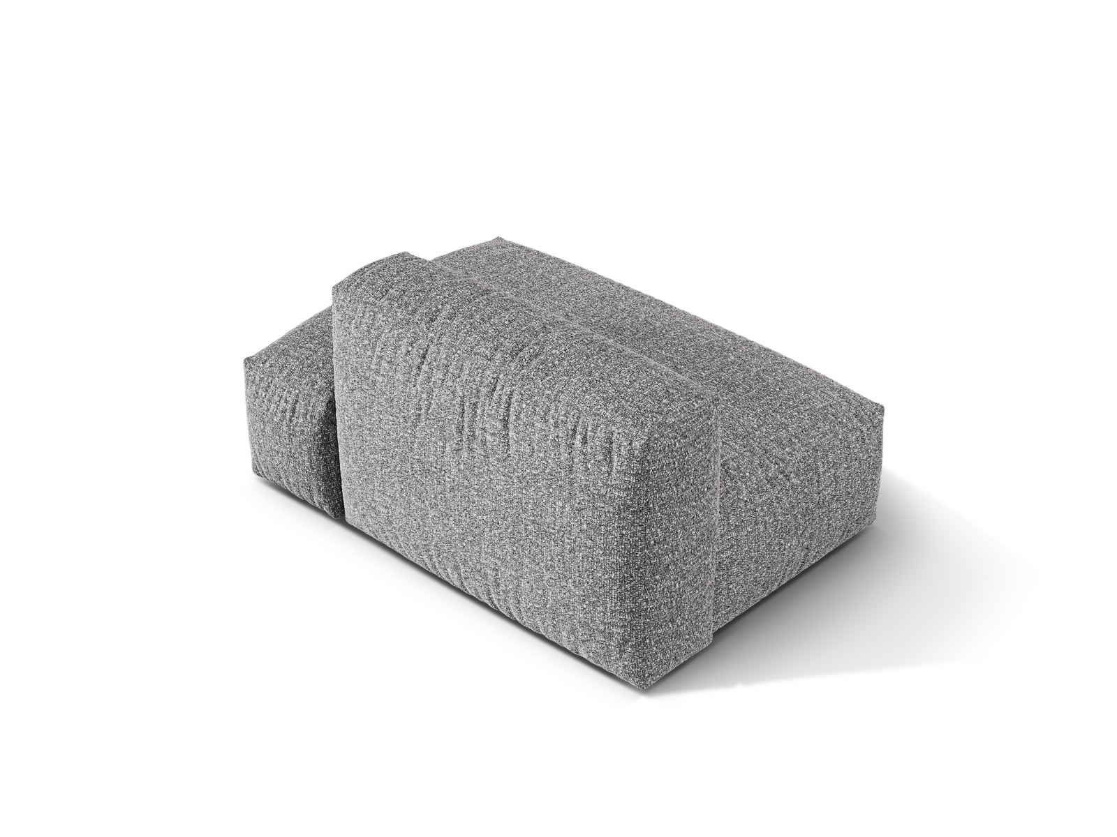 Boucle right sofa, "Martina", 2 Seats, 133x106x75