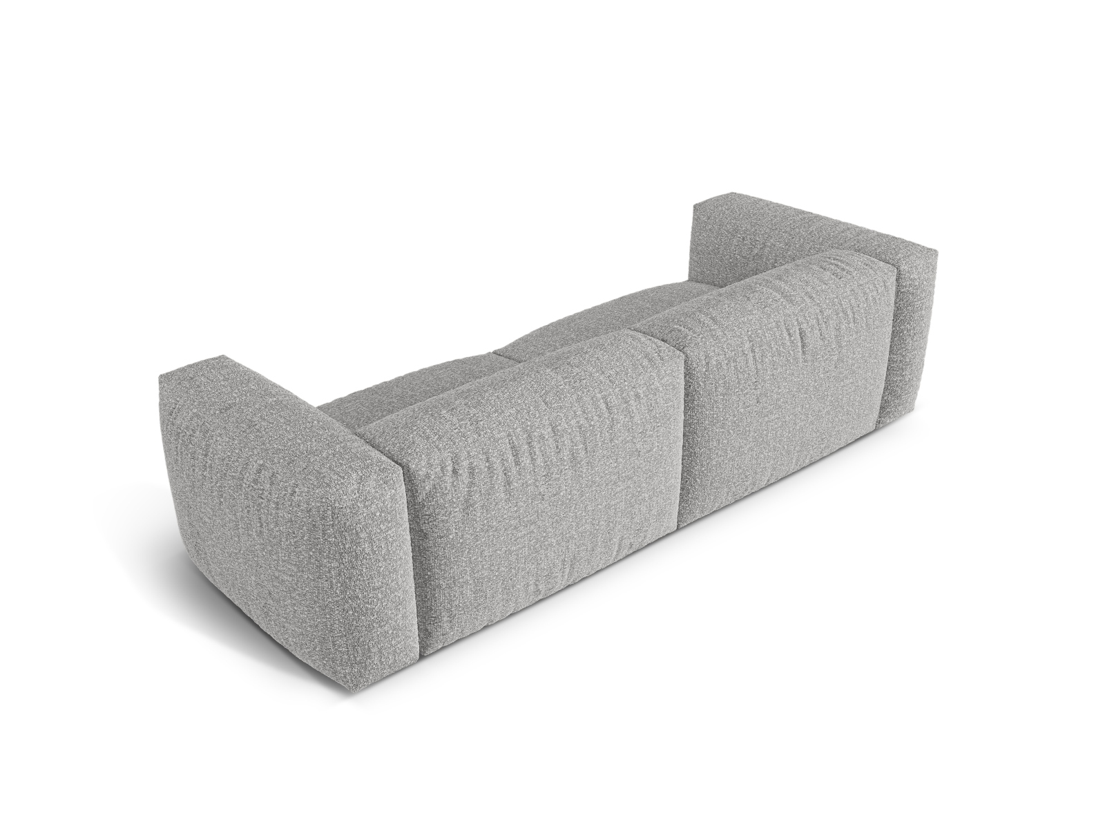 Boucle Modular Sofa XL, "Martina", 3 Seats, 240x106x75
