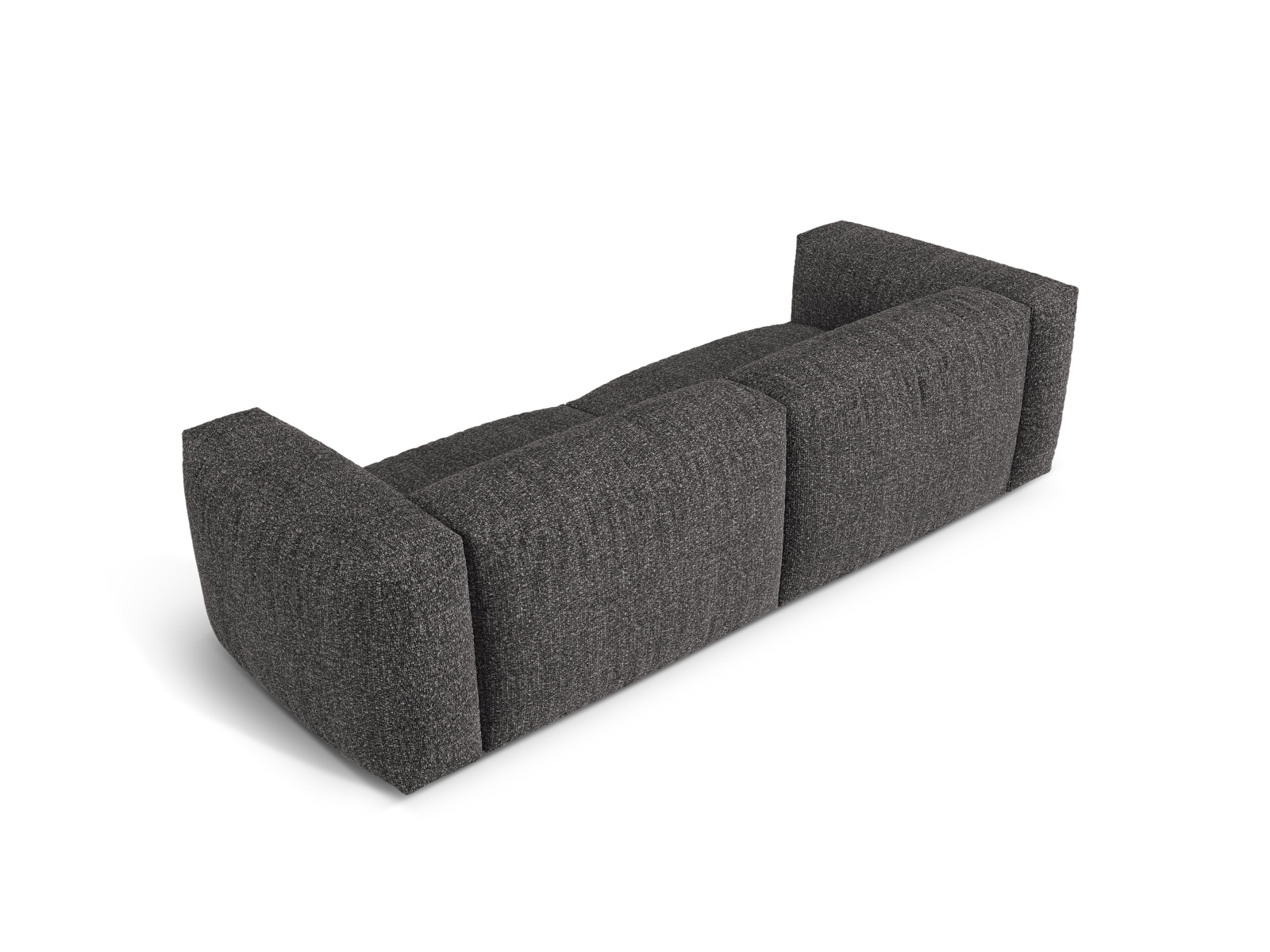 Boucle Modular Sofa XL, "Martina", 3 Seats, 240x106x75