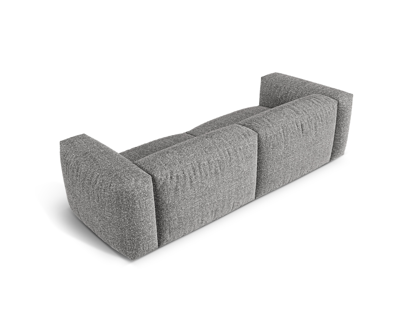 Boucle Modular Sofa XL, "Martina", 3 Seats, 240x106x75