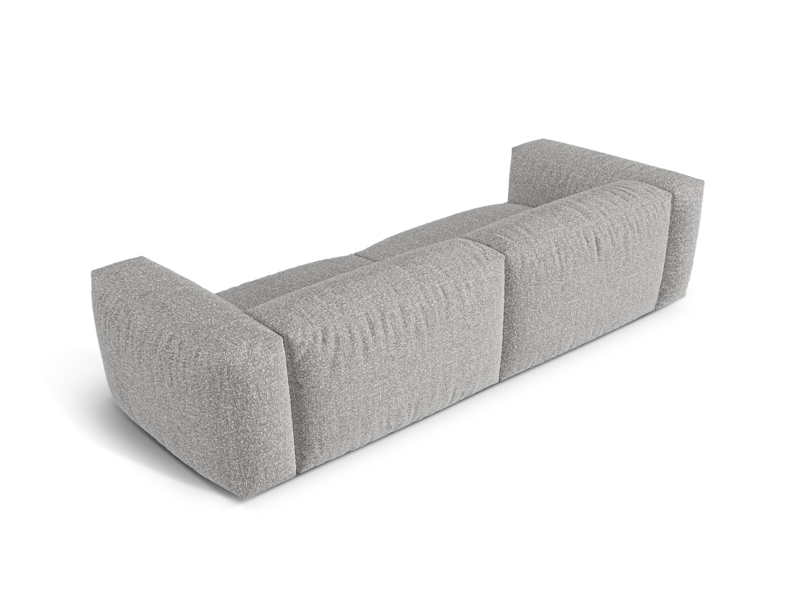 Boucle Modular Sofa XL, "Martina", 4 Seats, 320x106x75