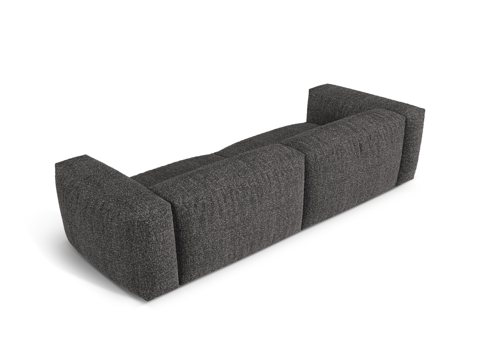 Boucle Modular Sofa XL, "Martina", 4 Seats, 320x106x75