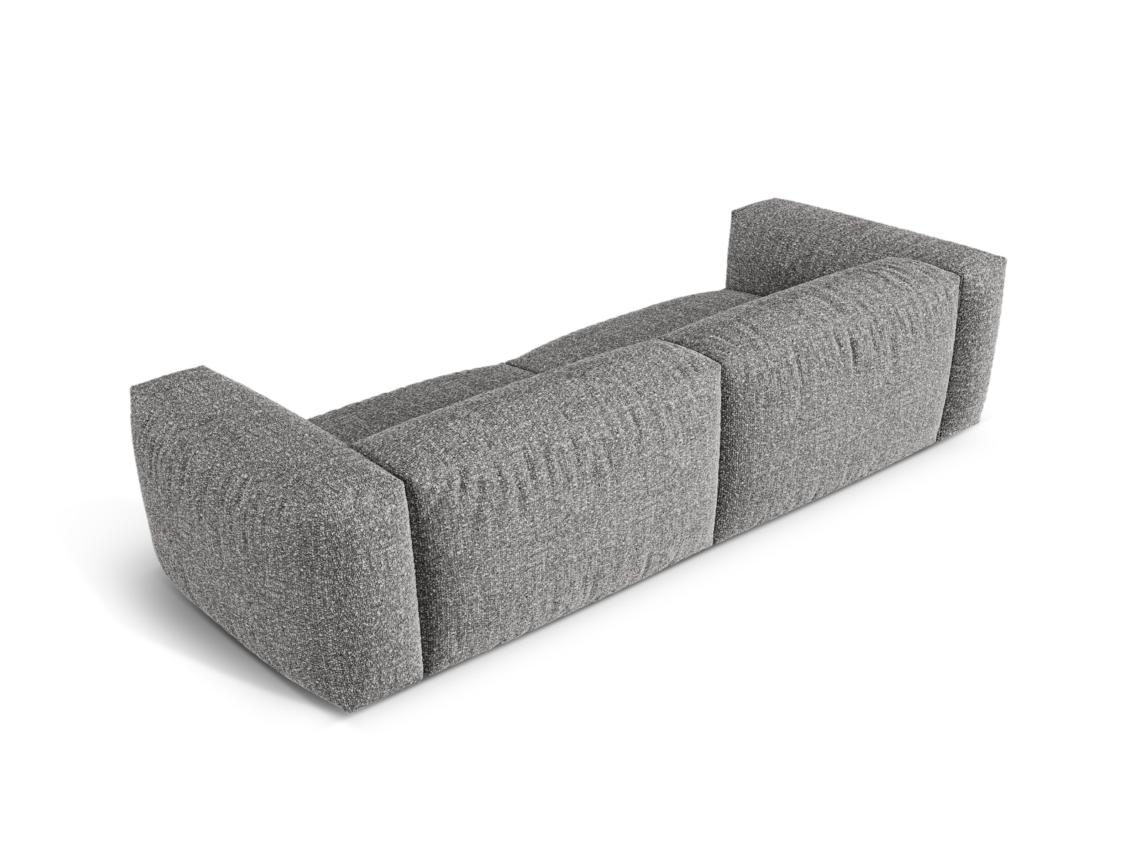 Boucle Modular Sofa XL, "Martina", 4 Seats, 320x106x75