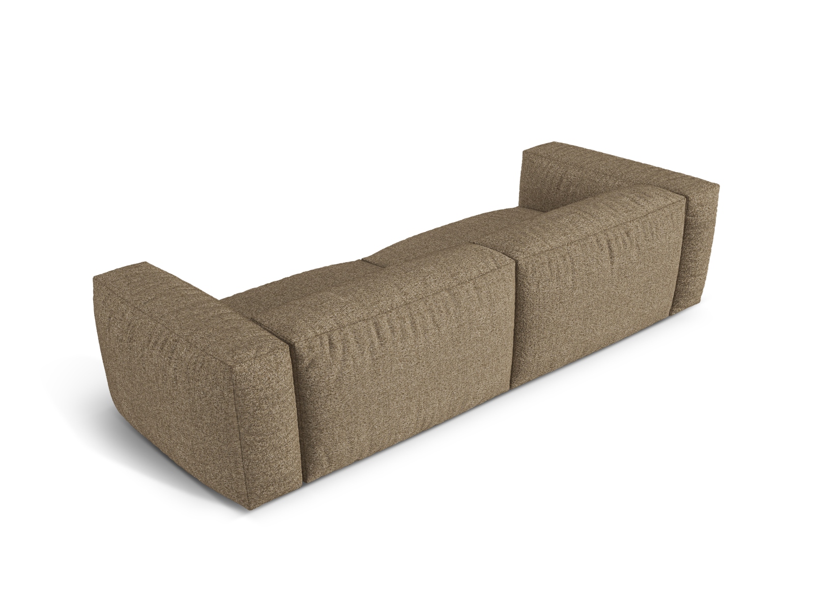 Boucle Modular Sofa XL, "Martina", 4 Seats, 320x106x75