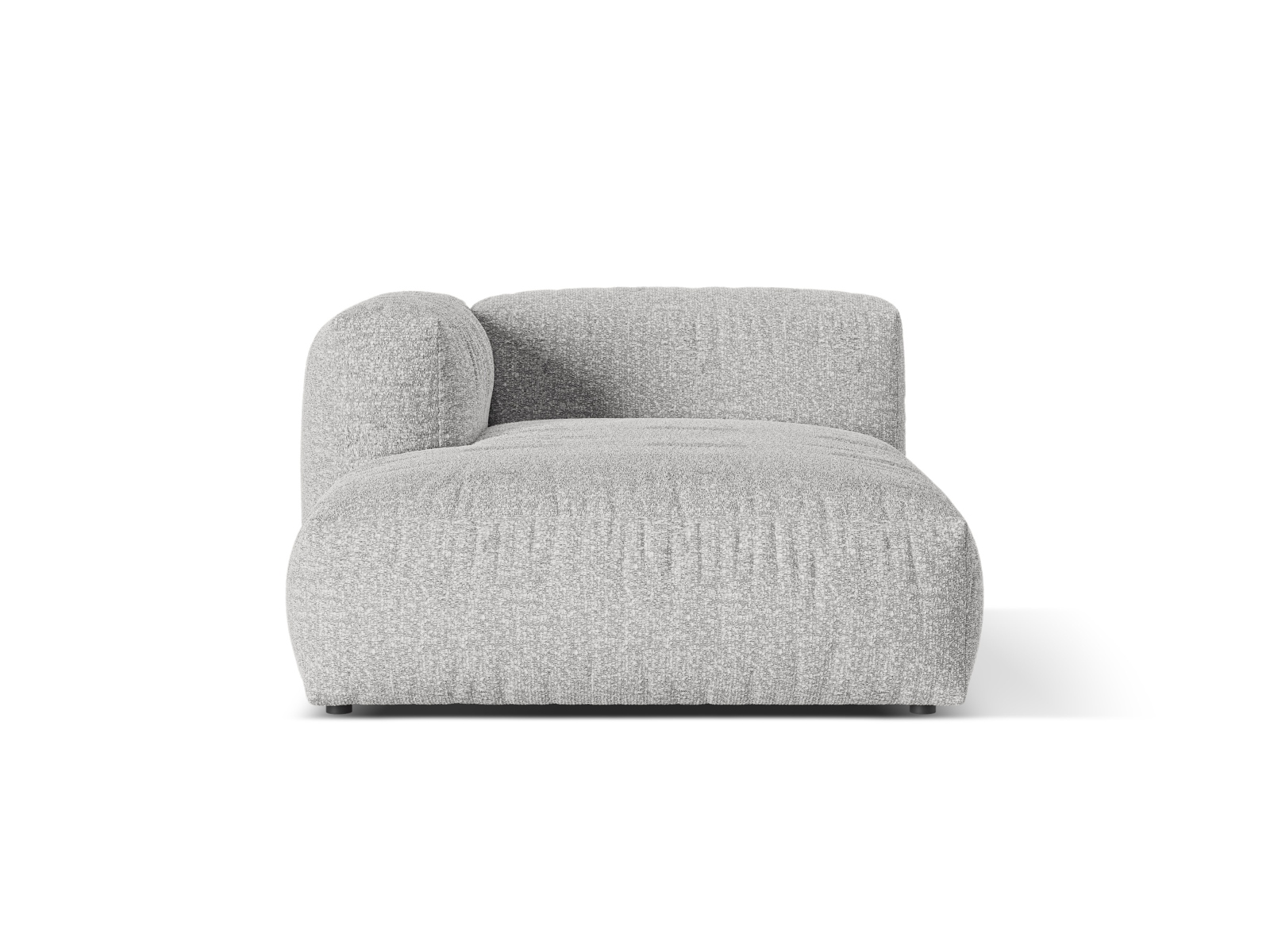 Boucle Chaise Longue Left, "Martina", 1 Seat, 120x176x75