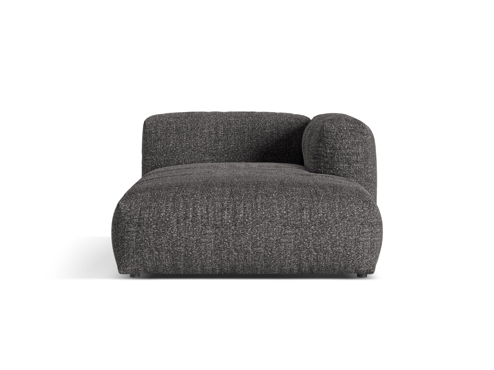 Boucle Chaise Longue Right, "Martina", 1 Seat, 120x176x75