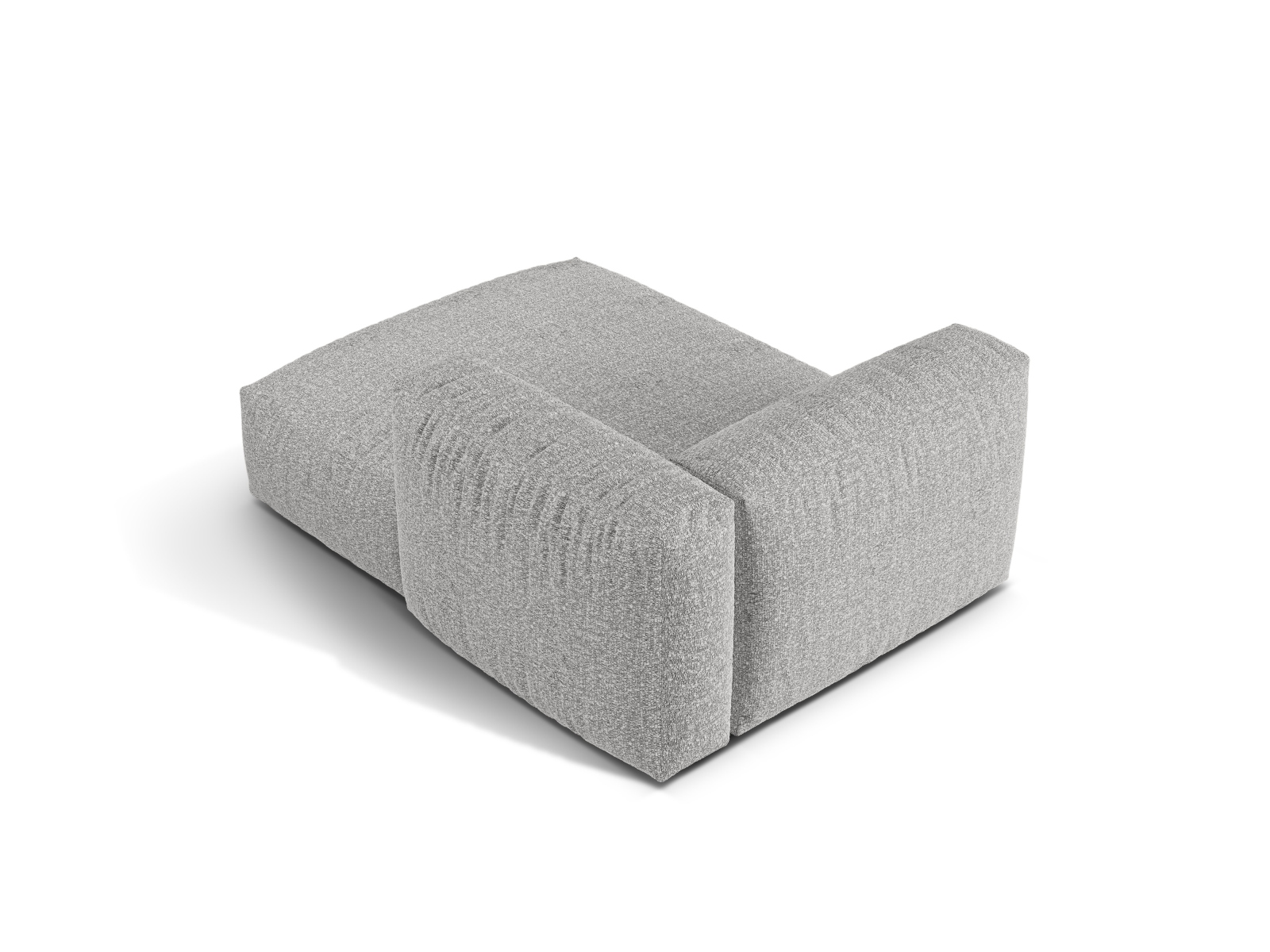 Boucle Chaise Longue Right, "Martina", 1 Seat, 120x176x75