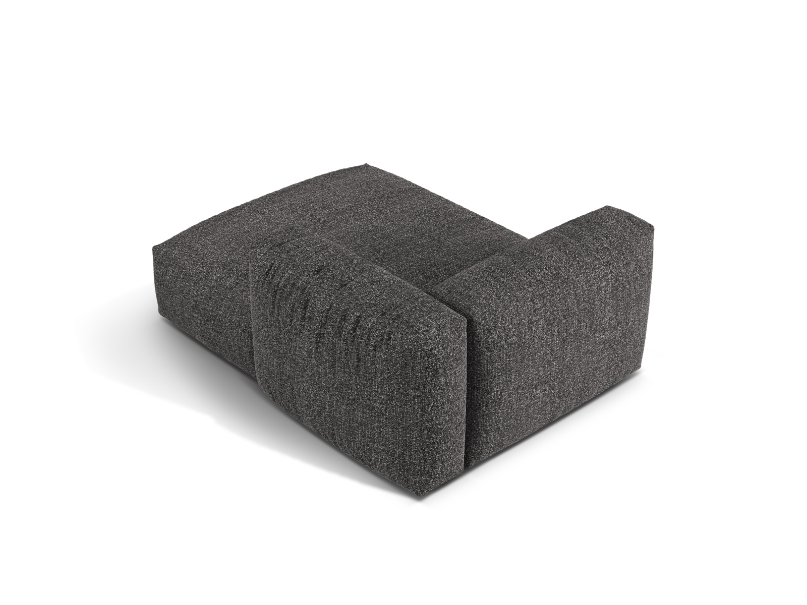 Boucle Chaise Longue Right, "Martina", 1 Seat, 120x176x75
