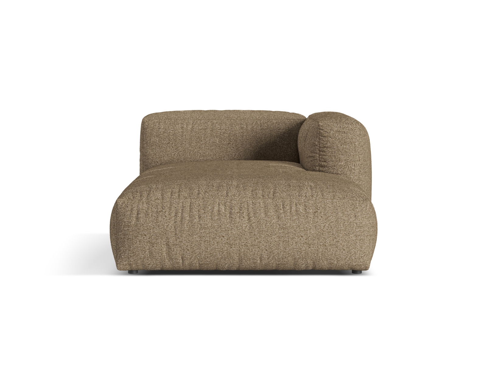Boucle Chaise Longue Right, "Martina", 1 Seat, 120x176x75