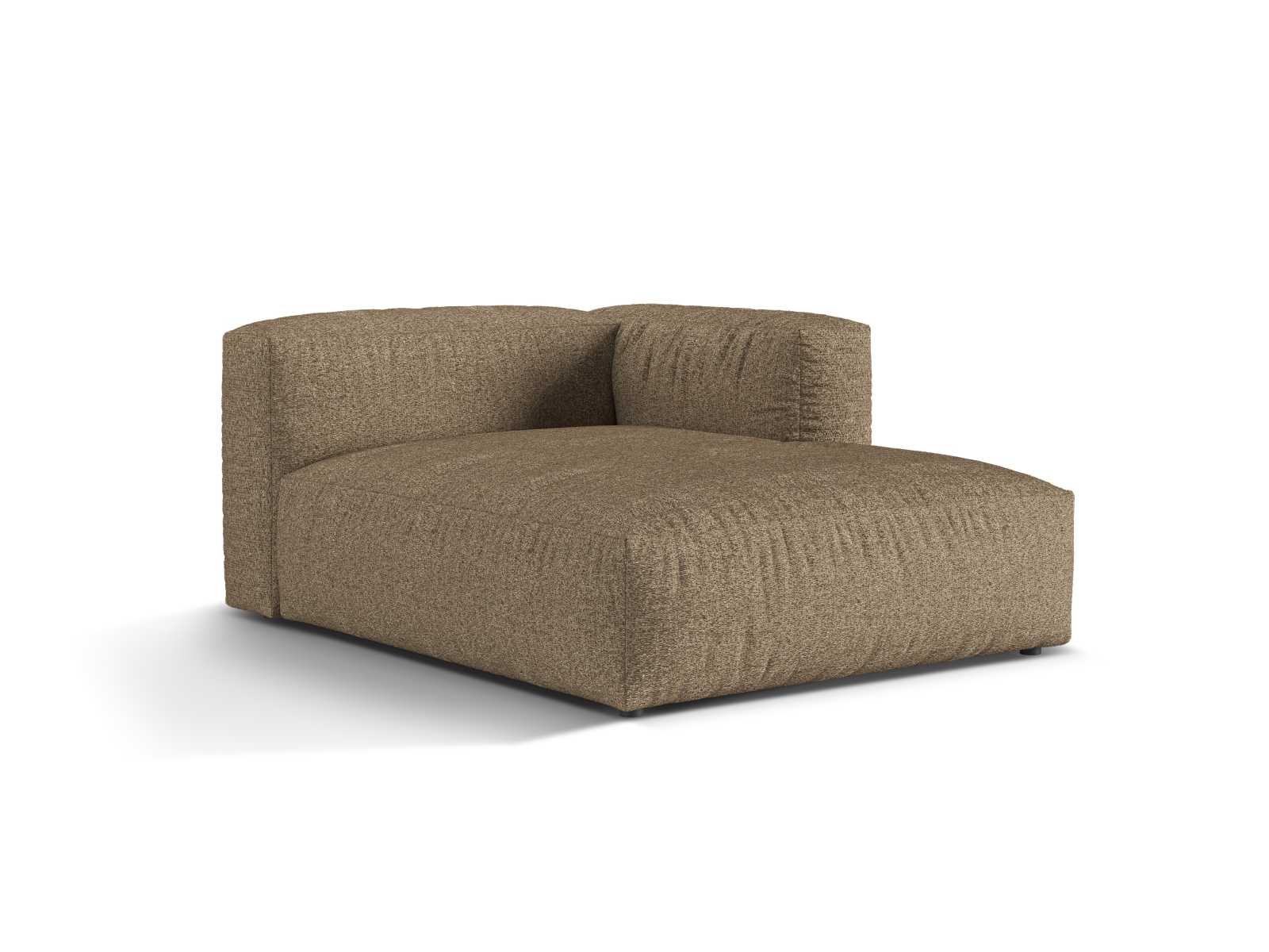 Boucle Chaise Longue Right, "Martina", 1 Seat, 120x176x75