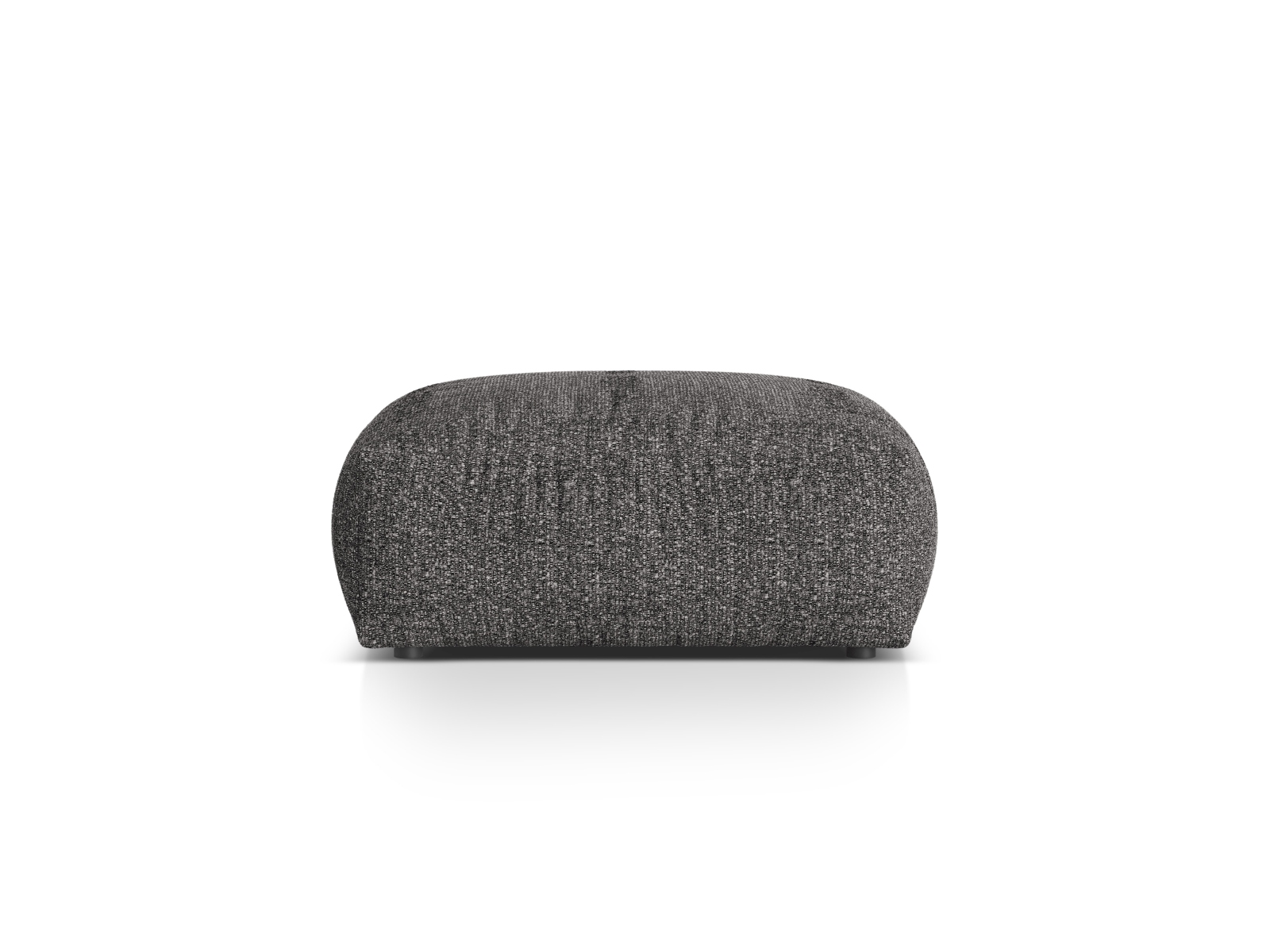 Boucle large pouf, "Martina", 1 Seat, 106x106x44