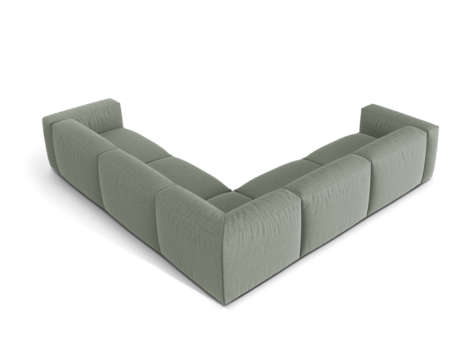Modular Symmetrical Corner Sofa XL, "Martina", 5 Seats, 316x316x75