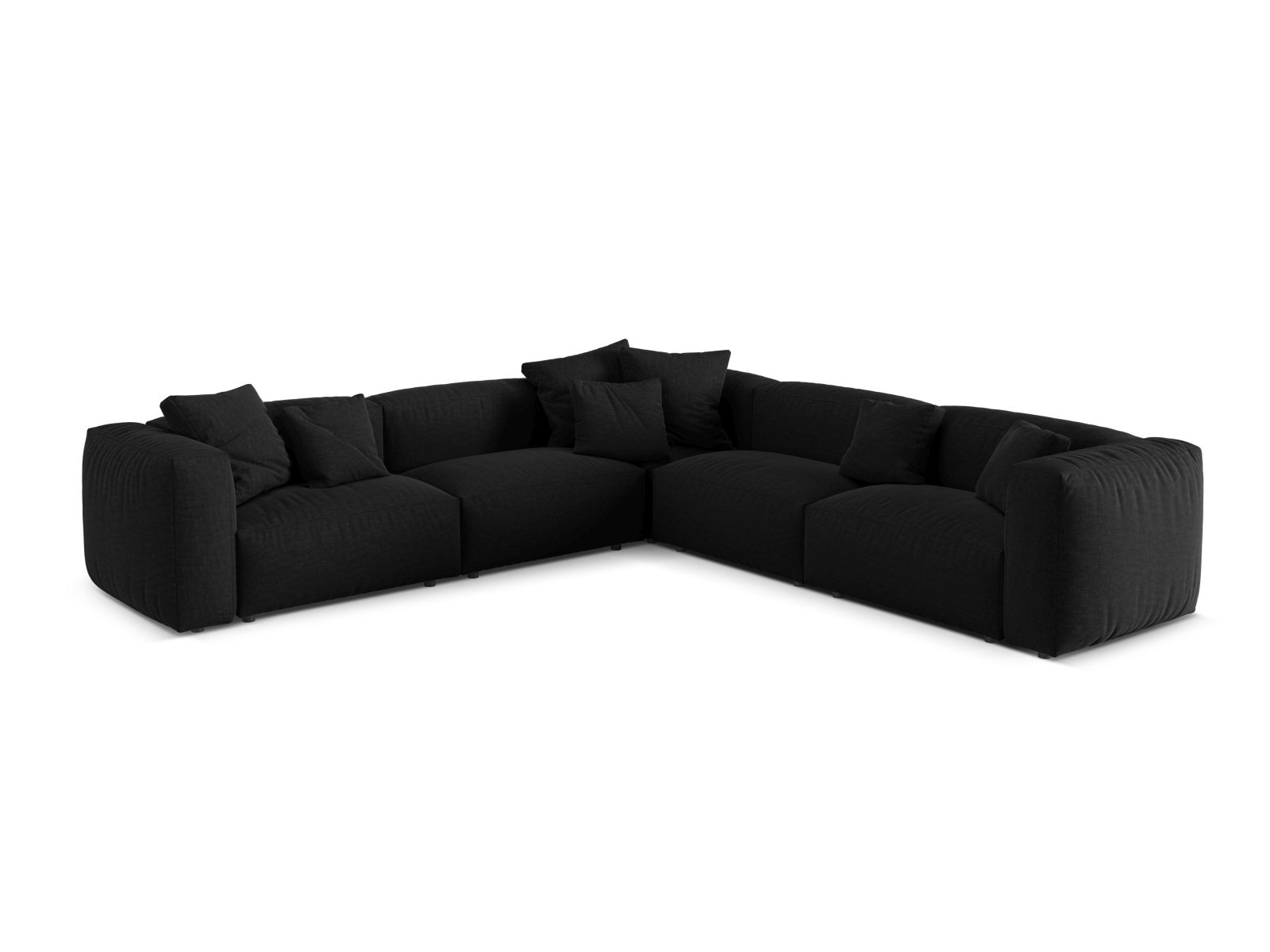 Modular Symmetrical Corner Sofa XL, "Martina", 5 Seats, 316x316x75