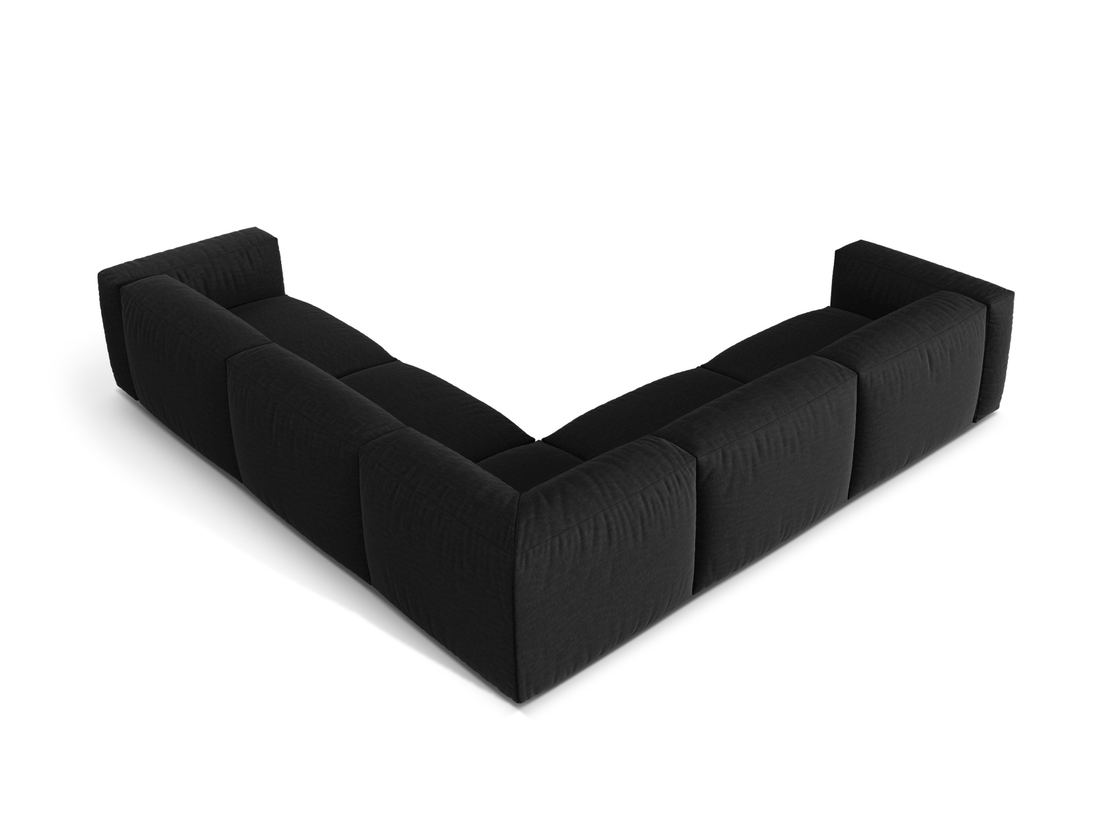 Modular Symmetrical Corner Sofa XL, "Martina", 5 Seats, 316x316x75