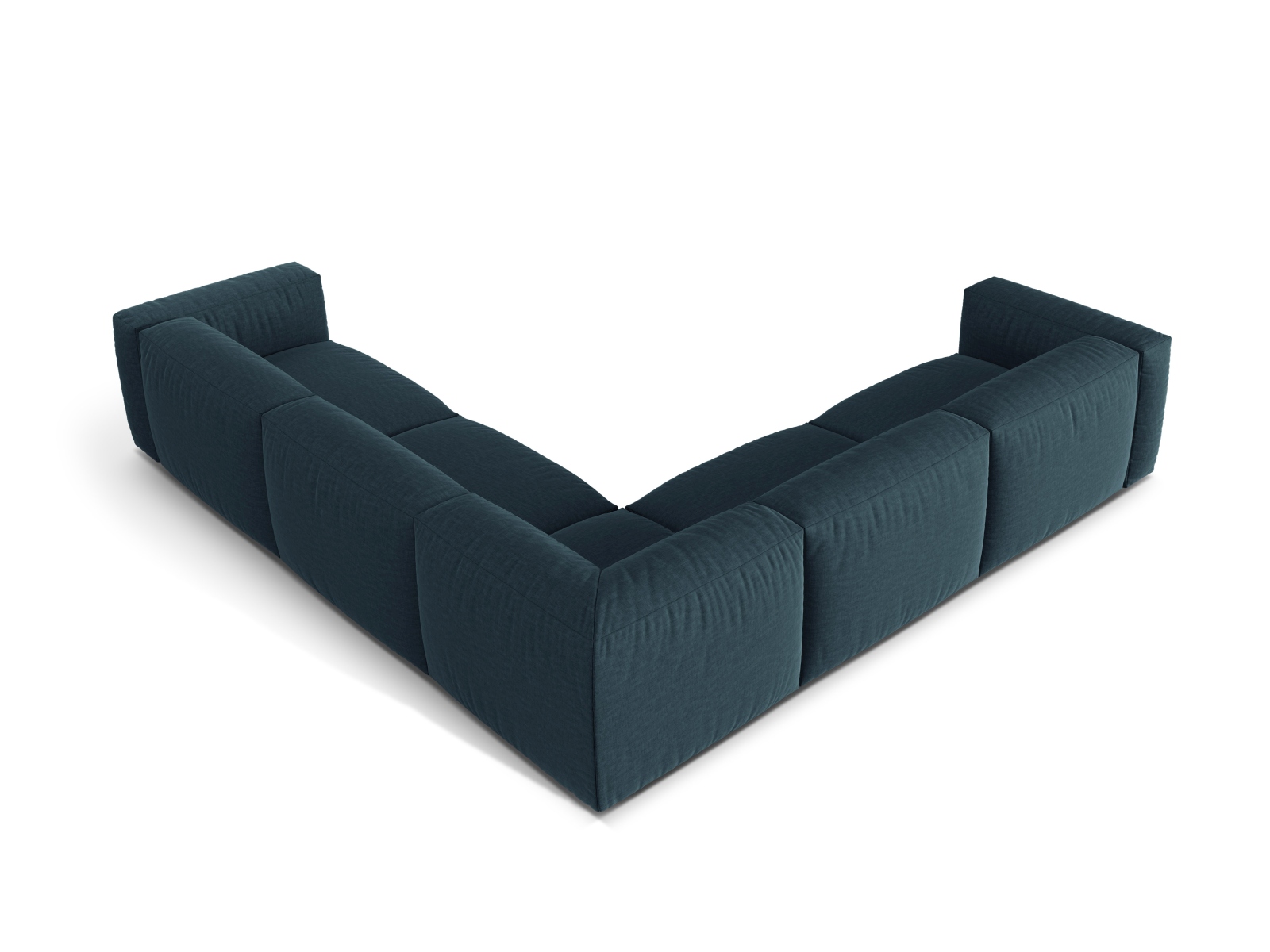 Modular Symmetrical Corner Sofa XL, "Martina", 5 Seats, 316x316x75