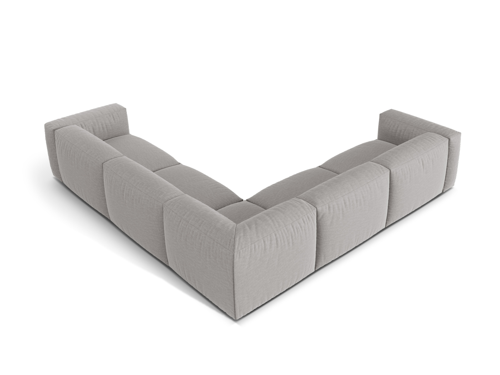 Modular Symmetrical Corner Sofa XL, "Martina", 5 Seats, 316x316x75