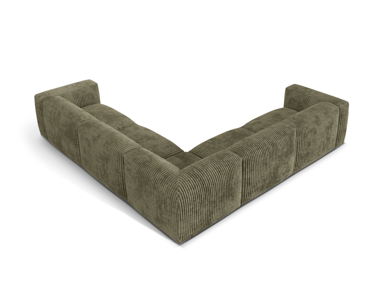 Modular Symmetrical Corner Sofa XL, "Martina", 5 Seats, 316x316x75