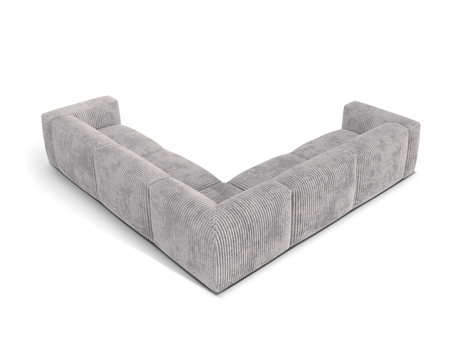Modular Symmetrical Corner Sofa XL, "Martina", 5 Seats, 316x316x75