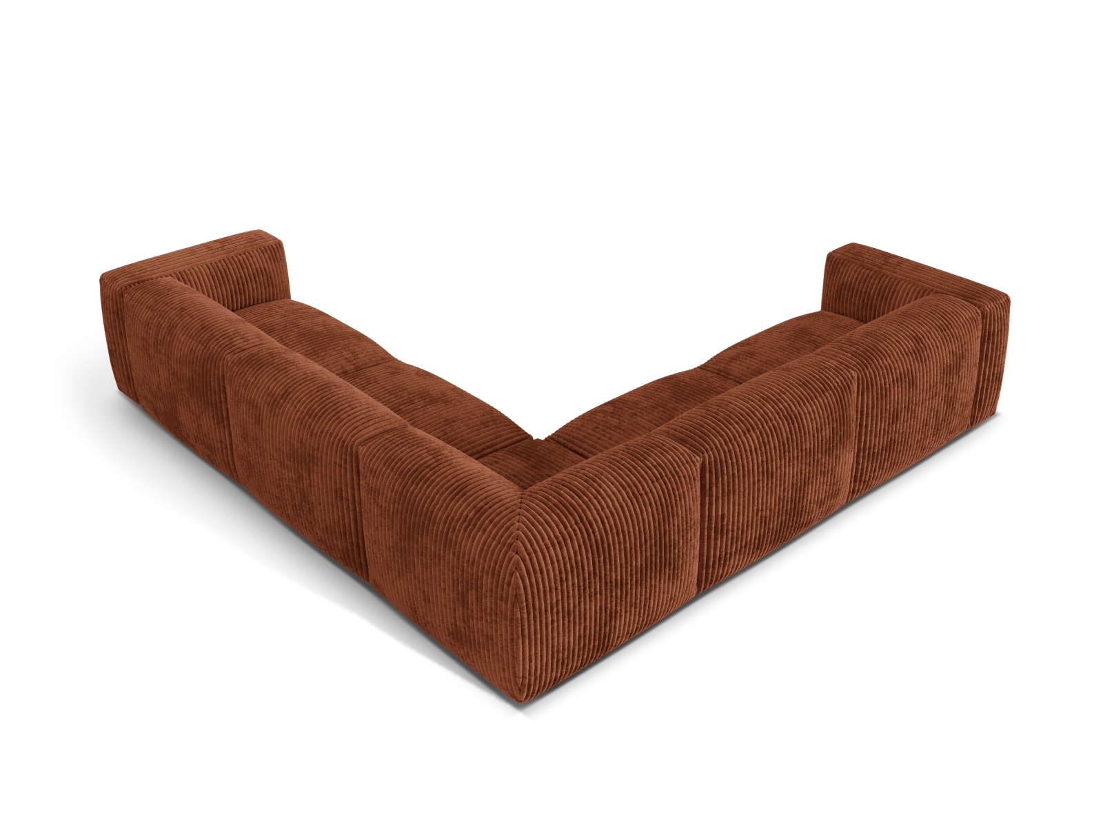 Modular Symmetrical Corner Sofa XL, "Martina", 5 Seats, 316x316x75