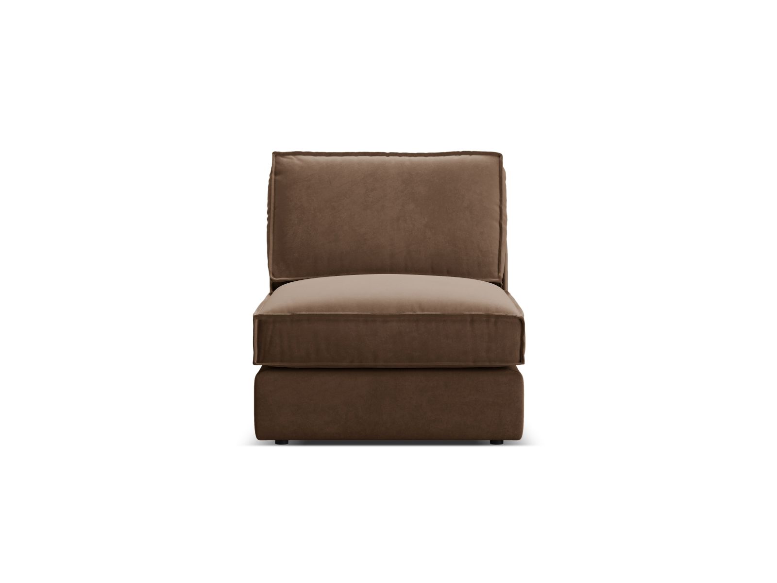 Velvet Modul Armless, "Pola", 1 Seat, 80x103x88