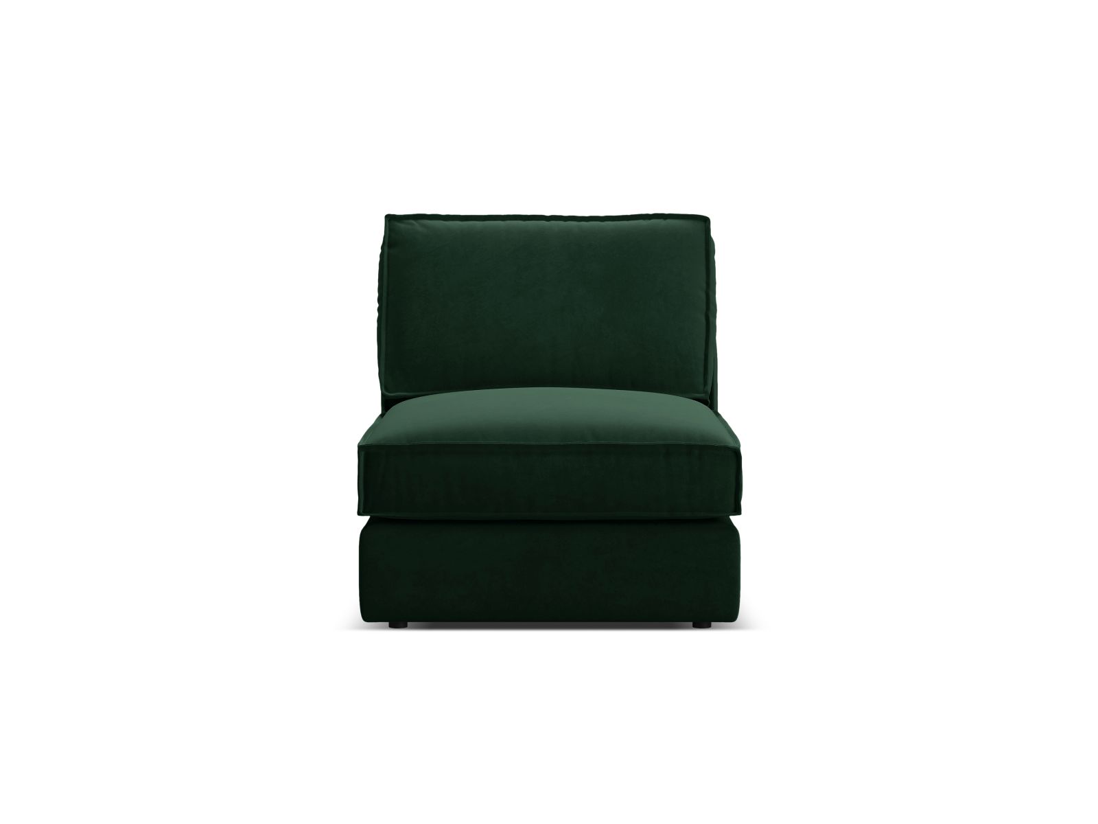 Velvet Modul Armless, "Pola", 1 Seat, 80x103x88
