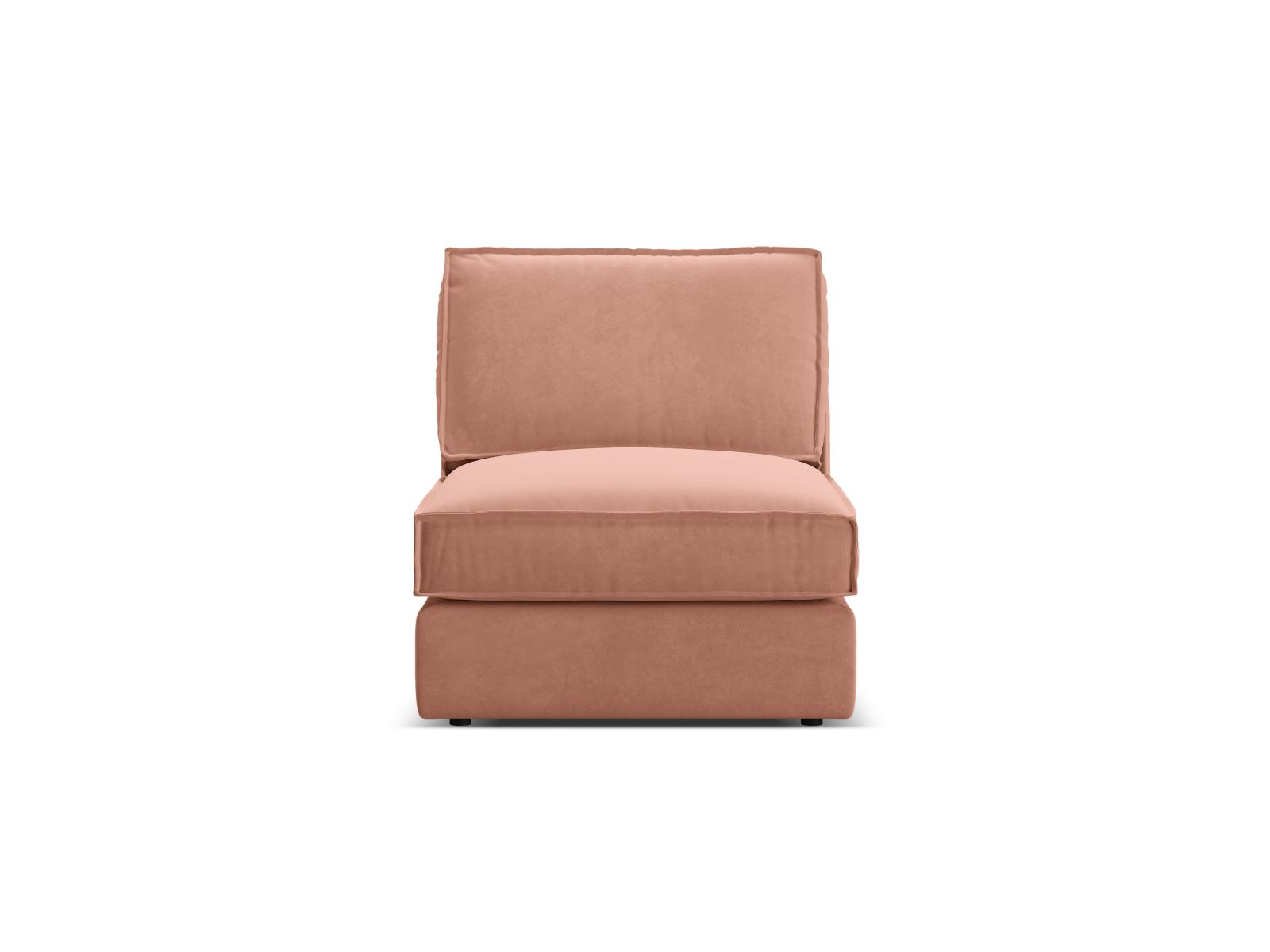 Velvet Modul Armless, "Pola", 1 Seat, 80x103x88