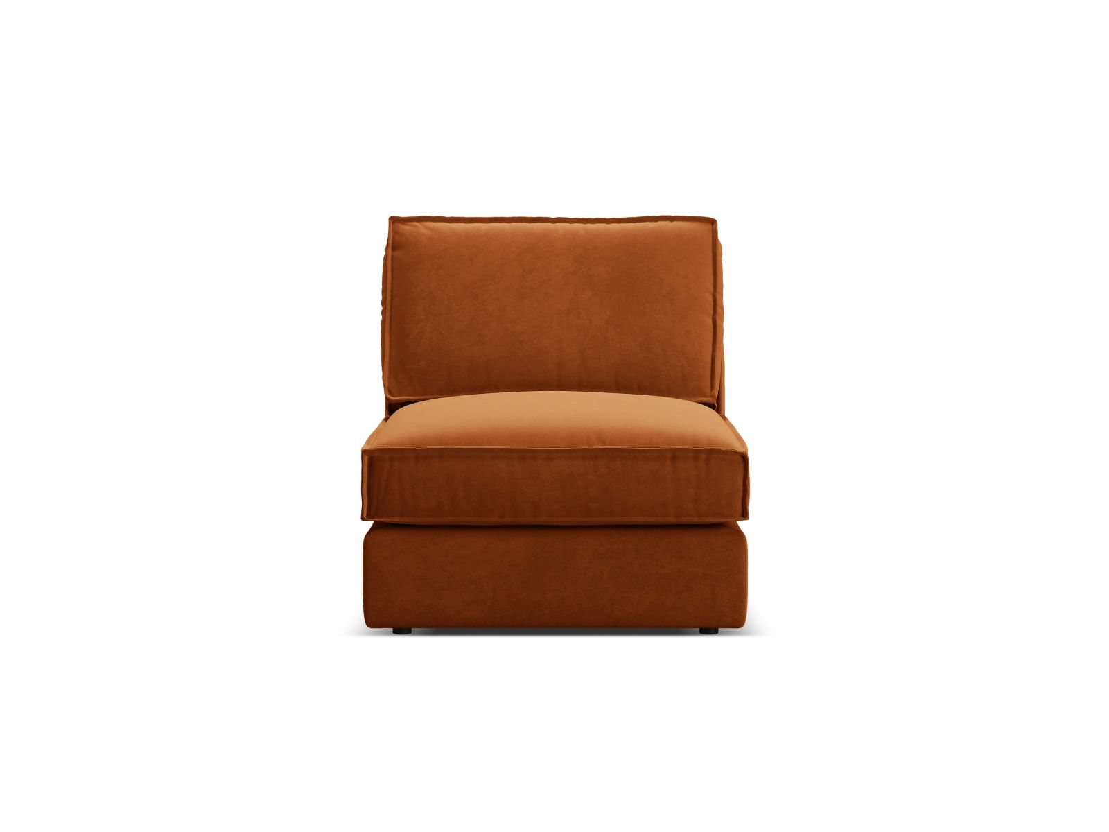 Velvet Modul Armless, "Pola", 1 Seat, 80x103x88
