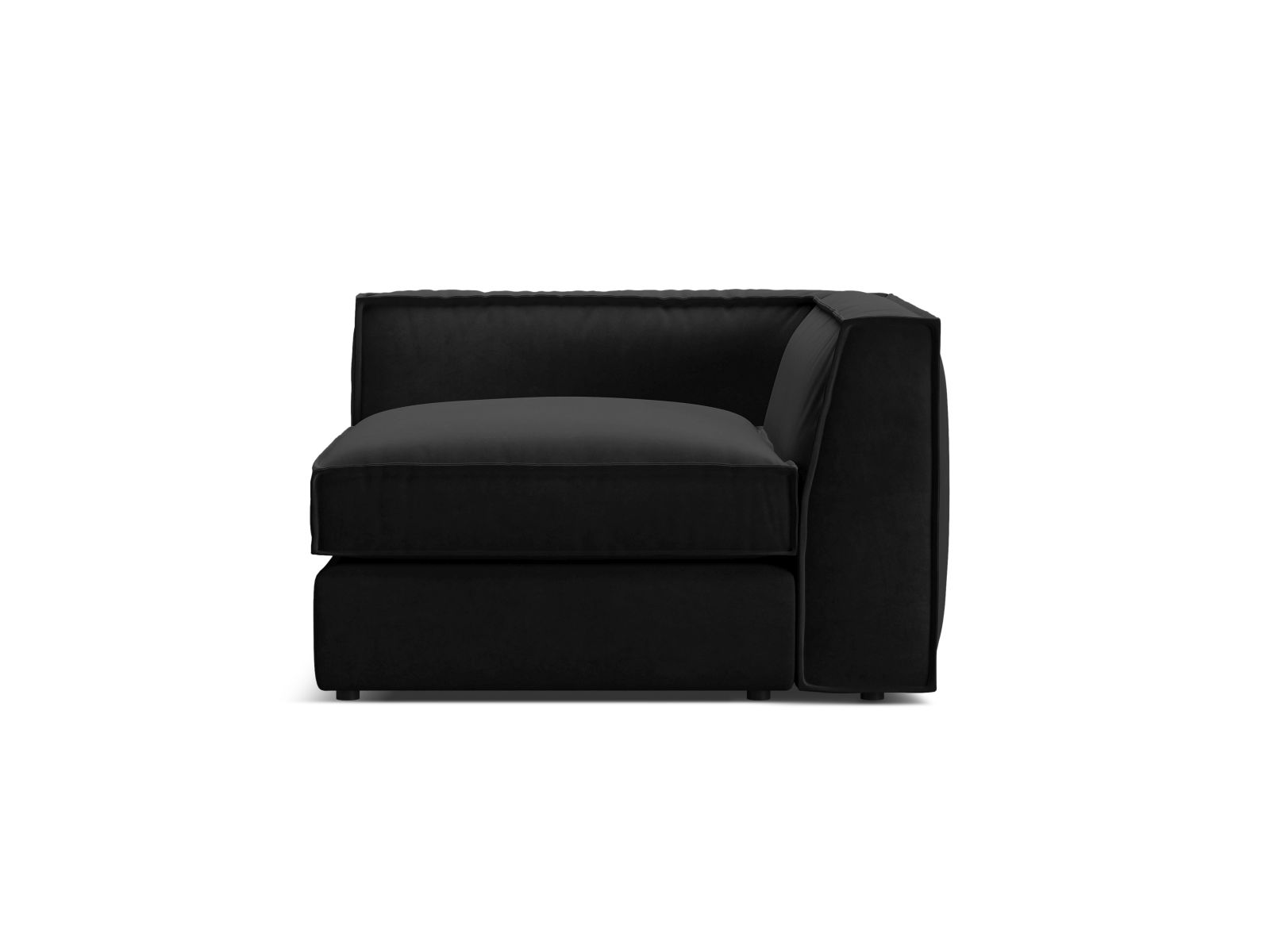 Velvet Modul Corner, "Pola", 1 Seat, 103x103x88