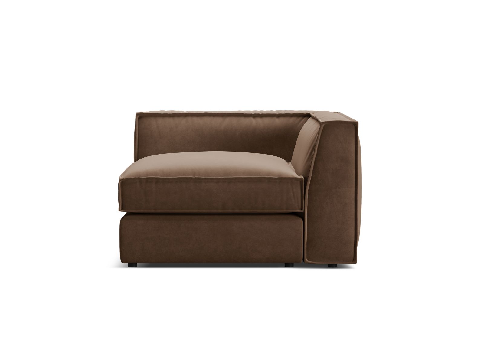 Velvet Modul Corner, "Pola", 1 Seat, 103x103x88