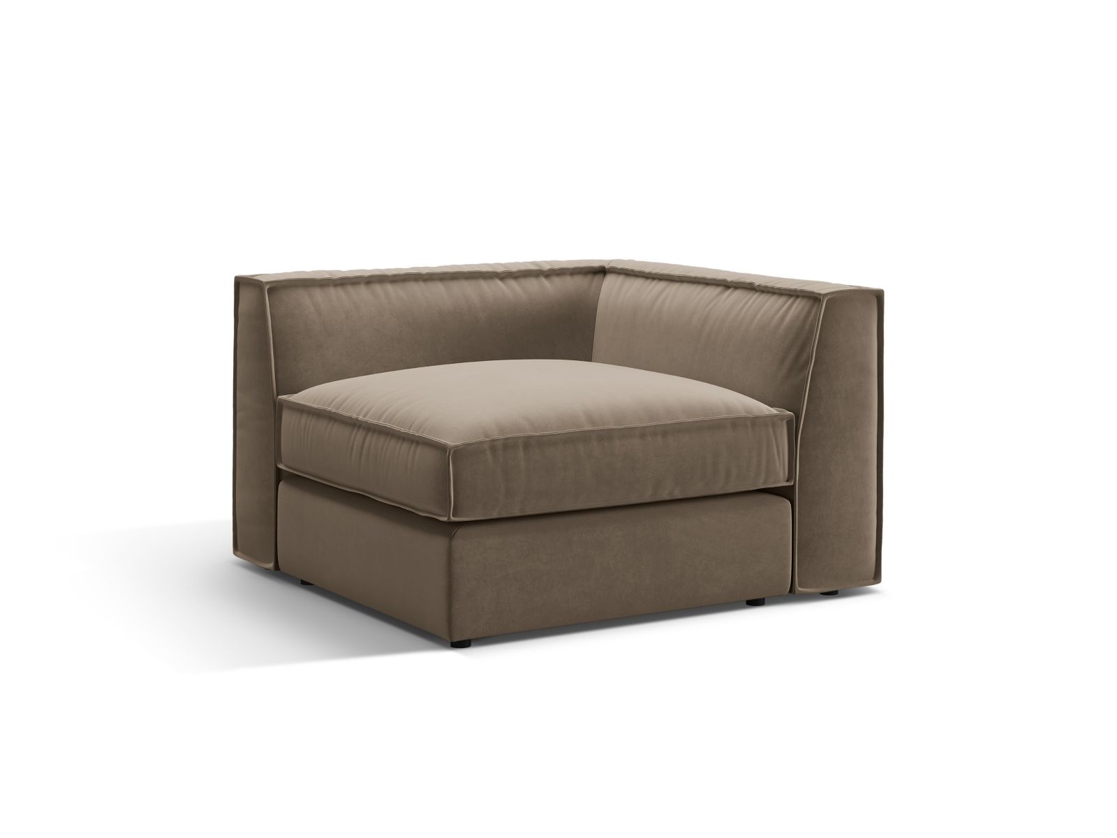 Velvet Modul Corner, "Pola", 1 Seat, 103x103x88