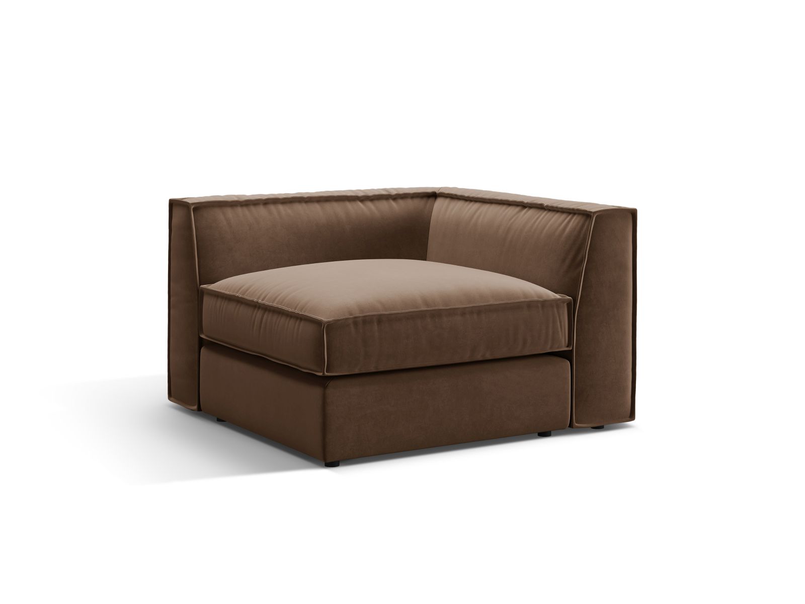Velvet Modul Corner, "Pola", 1 Seat, 103x103x88