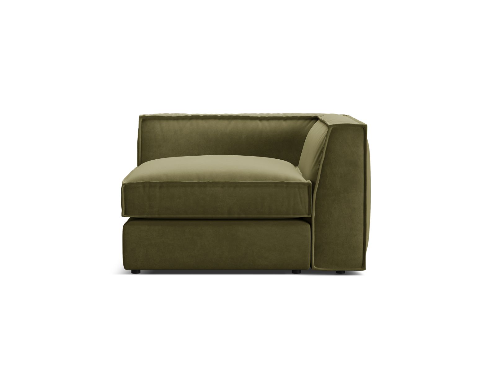 Velvet Modul Corner, "Pola", 1 Seat, 103x103x88