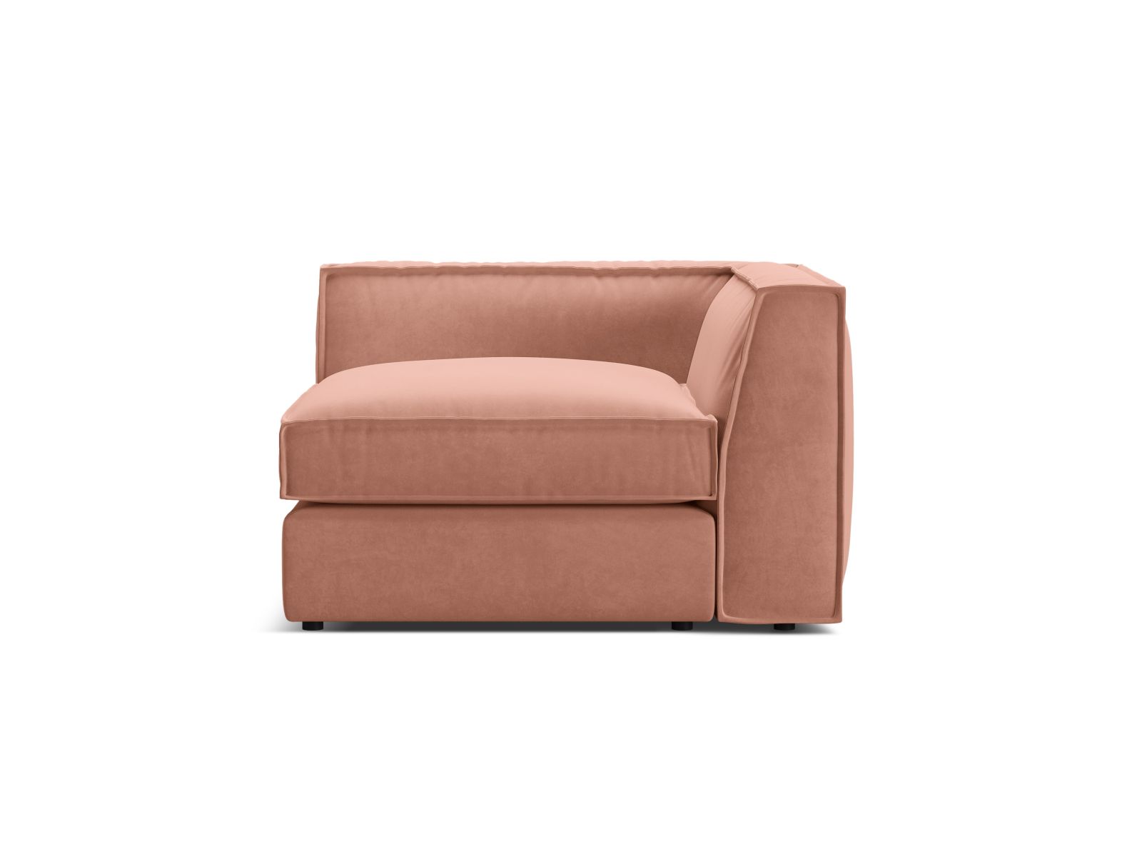Velvet Modul Corner, "Pola", 1 Seat, 103x103x88