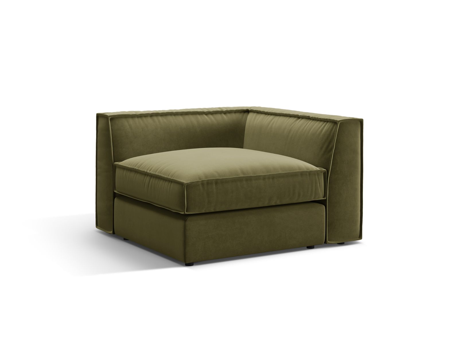Velvet Modul Corner, "Pola", 1 Seat, 103x103x88