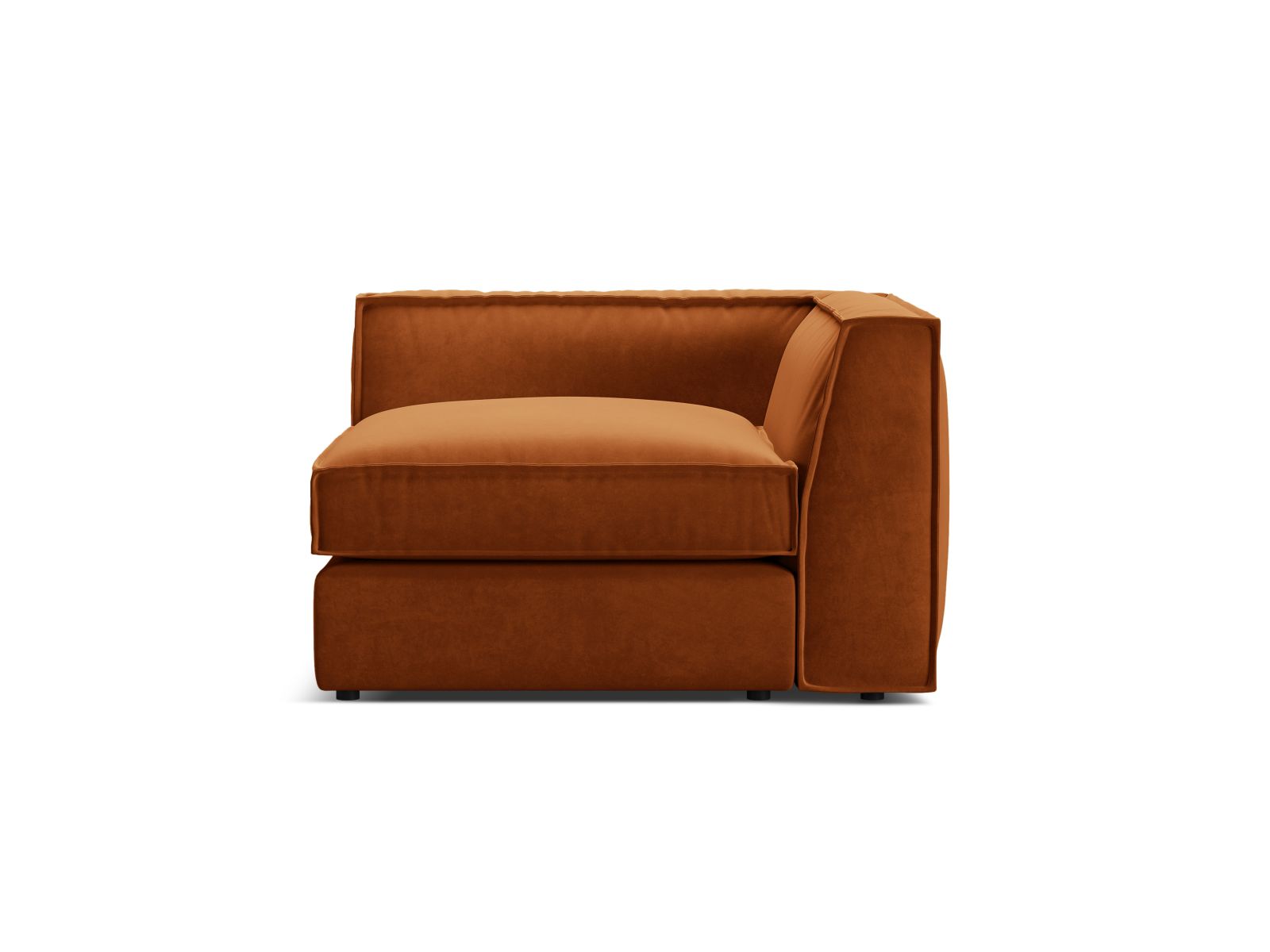 Velvet Modul Corner, "Pola", 1 Seat, 103x103x88