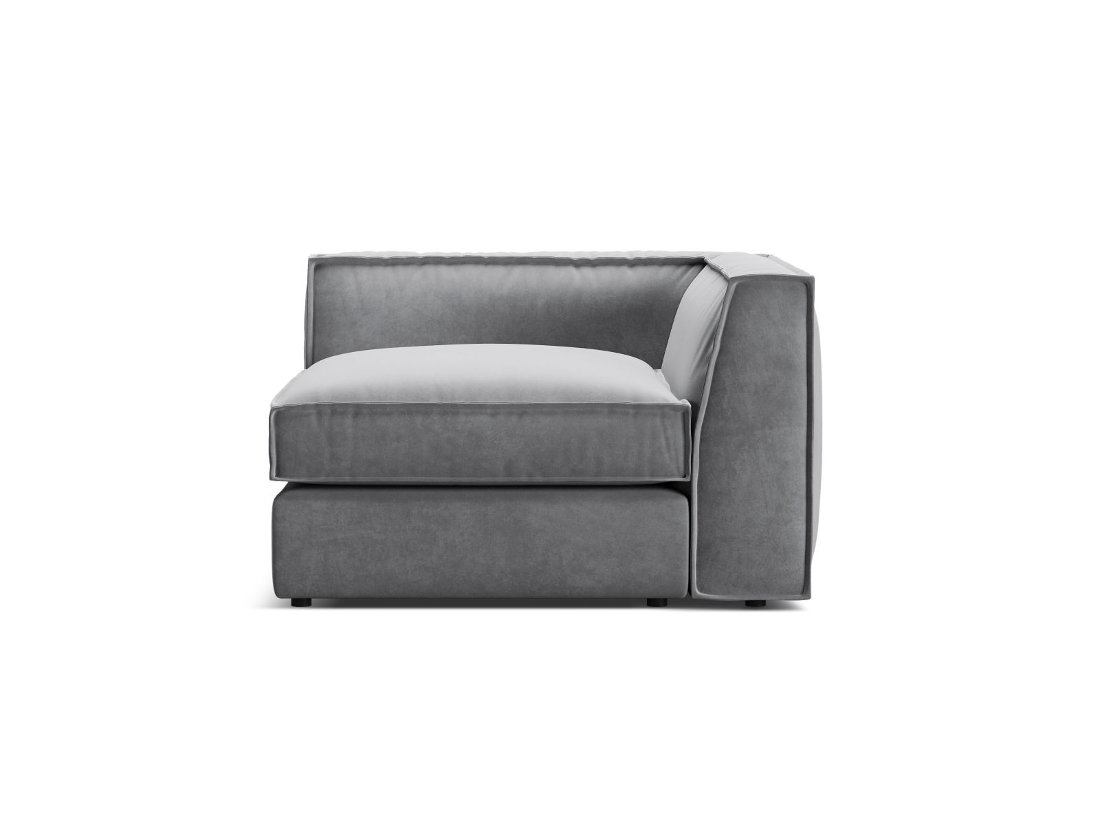Velvet Modul Corner, "Pola", 1 Seat, 103x103x88