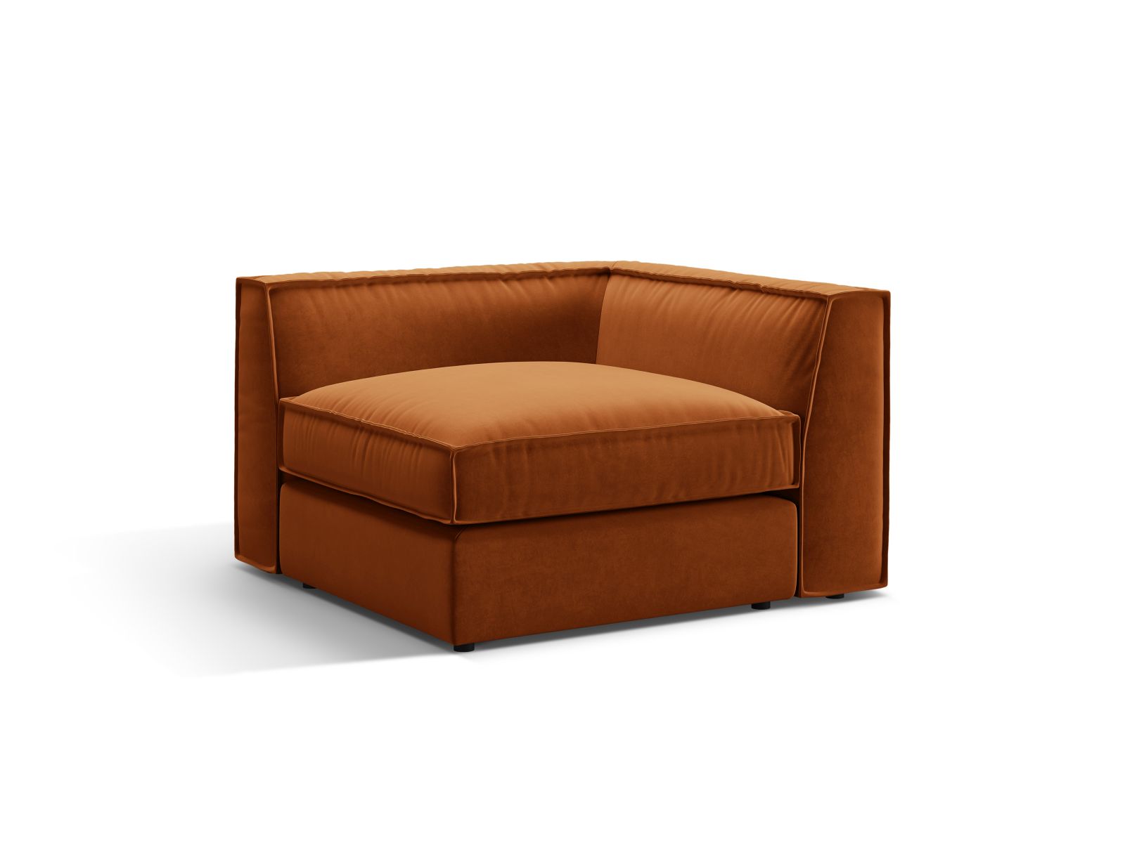 Velvet Modul Corner, "Pola", 1 Seat, 103x103x88