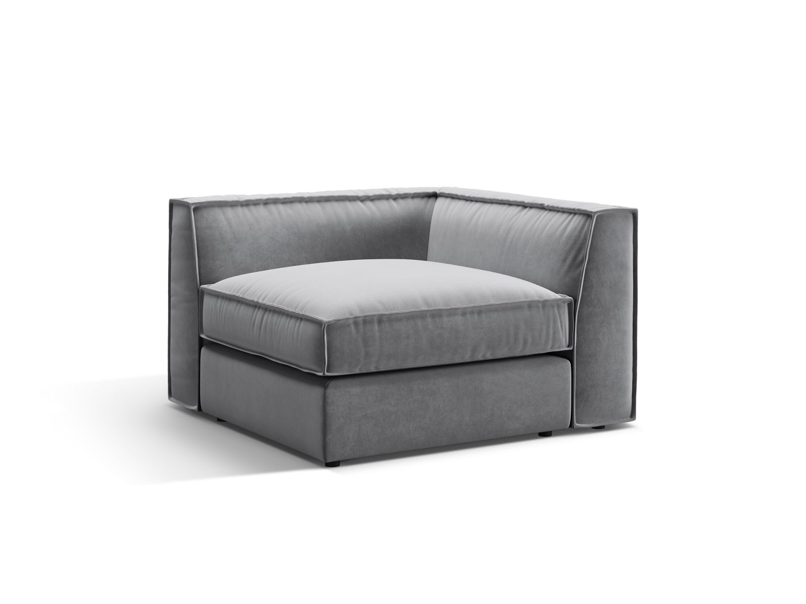 Velvet Modul Corner, "Pola", 1 Seat, 103x103x88