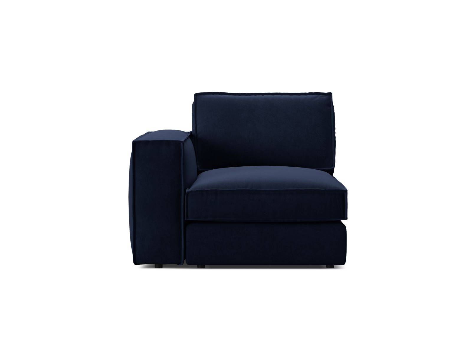 Velvet Modul Left, "Pola", 1 Seat, 103x103x88