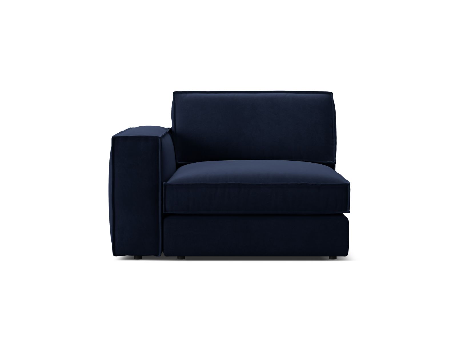 Velvet Modul Left, "Pola", 1 Seat, 118x103x88