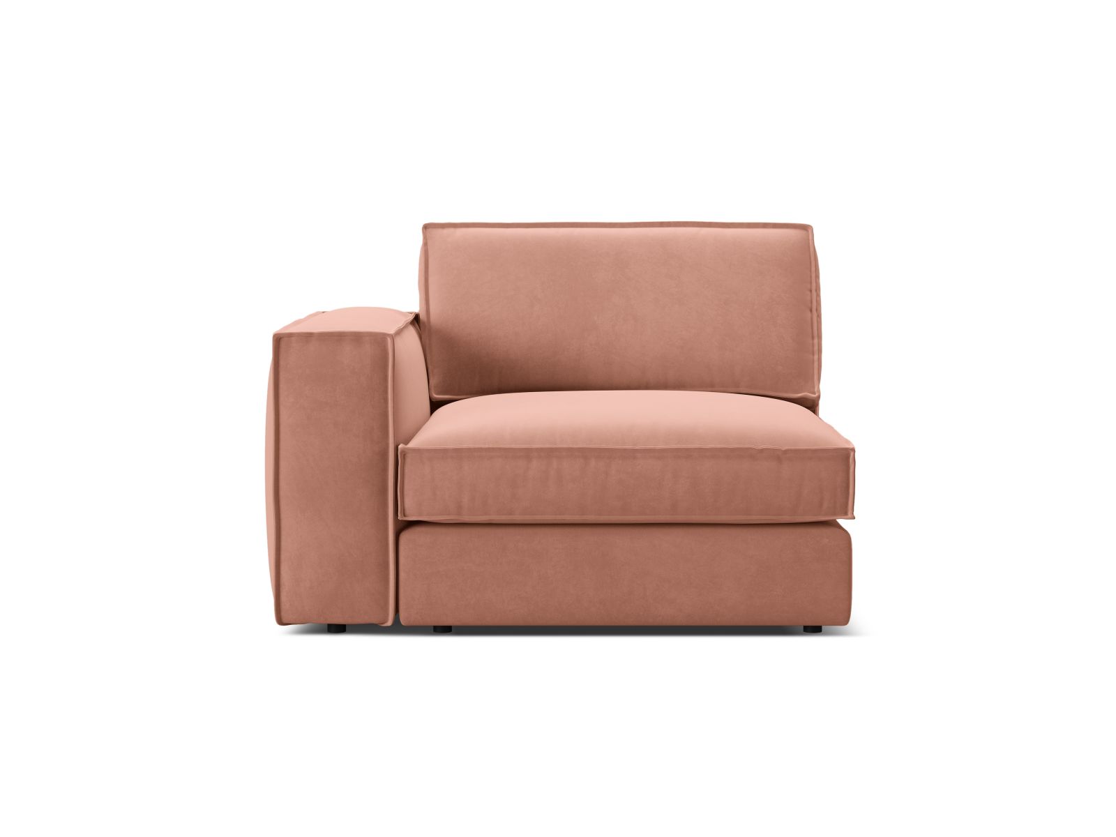 Velvet Modul Left, "Pola", 1 Seat, 118x103x88