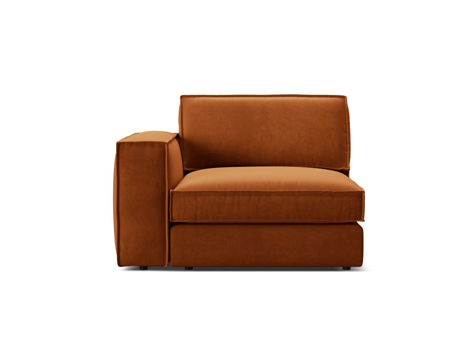 Velvet Modul Left, "Pola", 1 Seat, 118x103x88