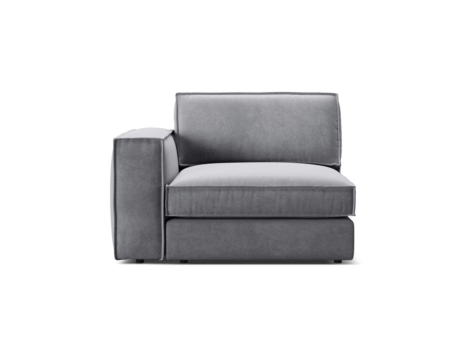 Velvet Modul Left, "Pola", 1 Seat, 118x103x88