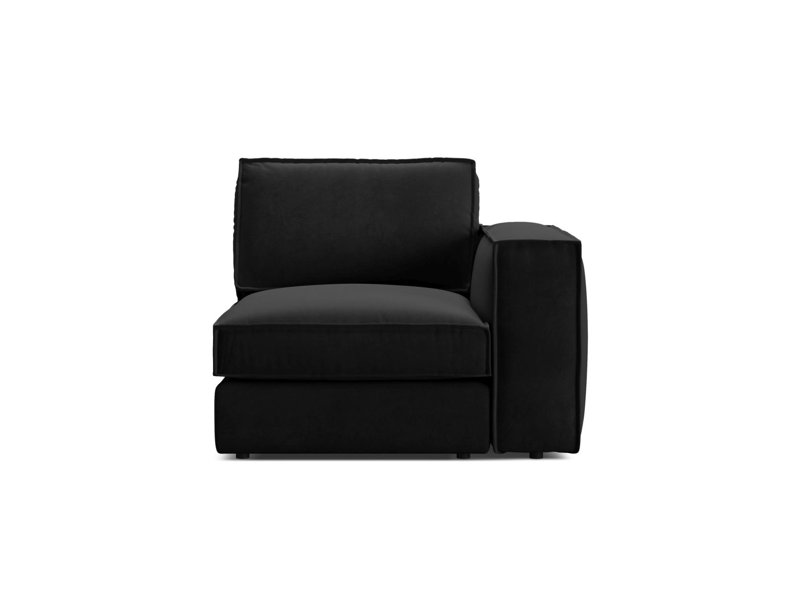 Velvet Modul Right, "Pola", 1 Seat, 103x103x88