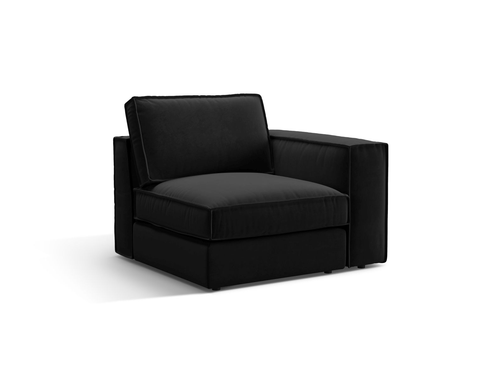 Velvet Modul Right, "Pola", 1 Seat, 103x103x88